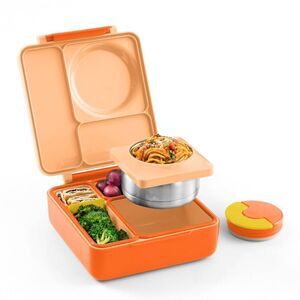 Open Box - OMIE - Box Insulated Bento Lunch Box with Leakproof T Orange